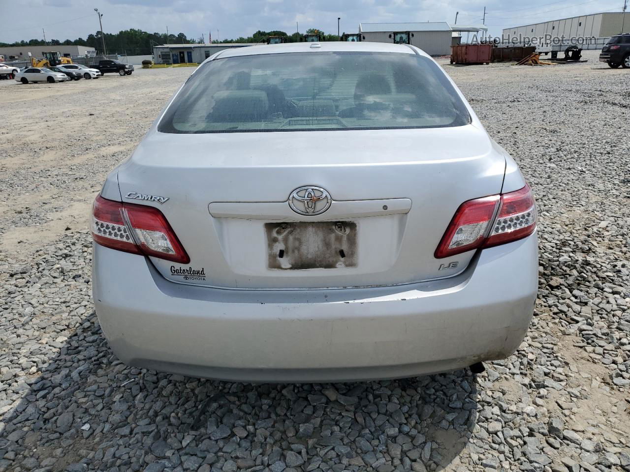 2011 Toyota Camry Base Silver vin: 4T1BF3EK1BU198033