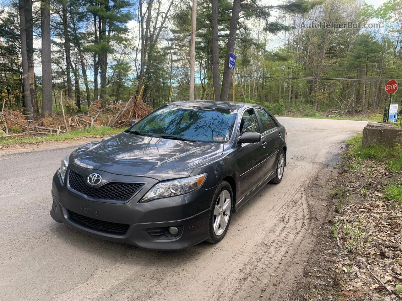 2011 Toyota Camry Base Gray vin: 4T1BF3EK1BU219608