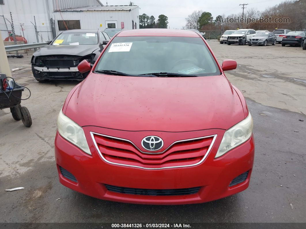 2011 Toyota Camry Le Red vin: 4T1BF3EK1BU593524