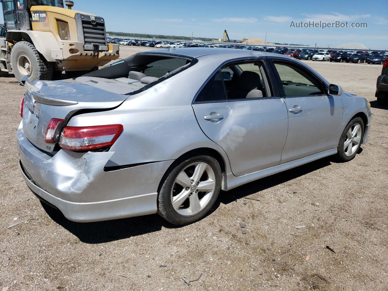 2011 Toyota Camry Base Silver vin: 4T1BF3EK1BU619099