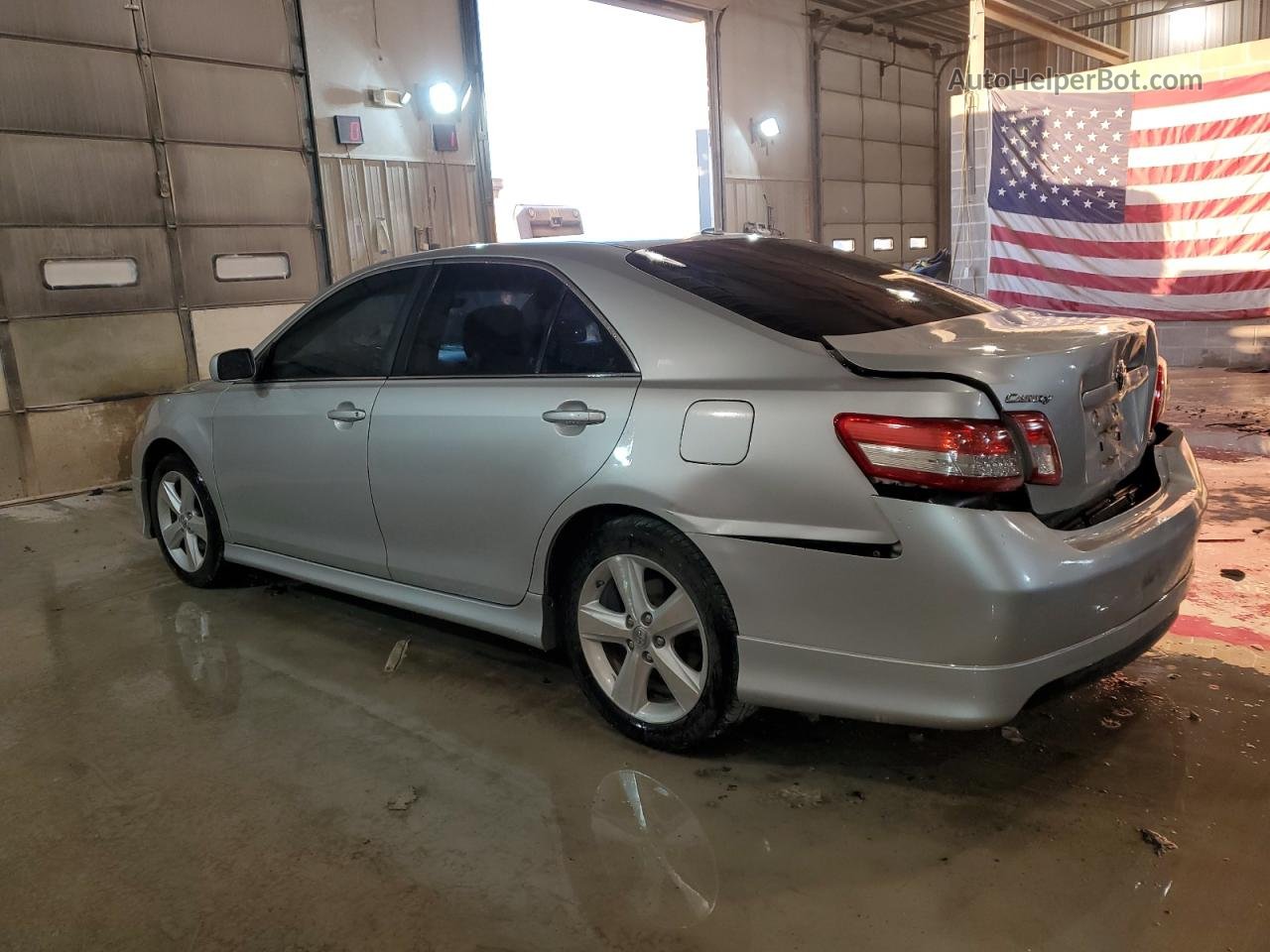 2011 Toyota Camry Base Silver vin: 4T1BF3EK1BU619717