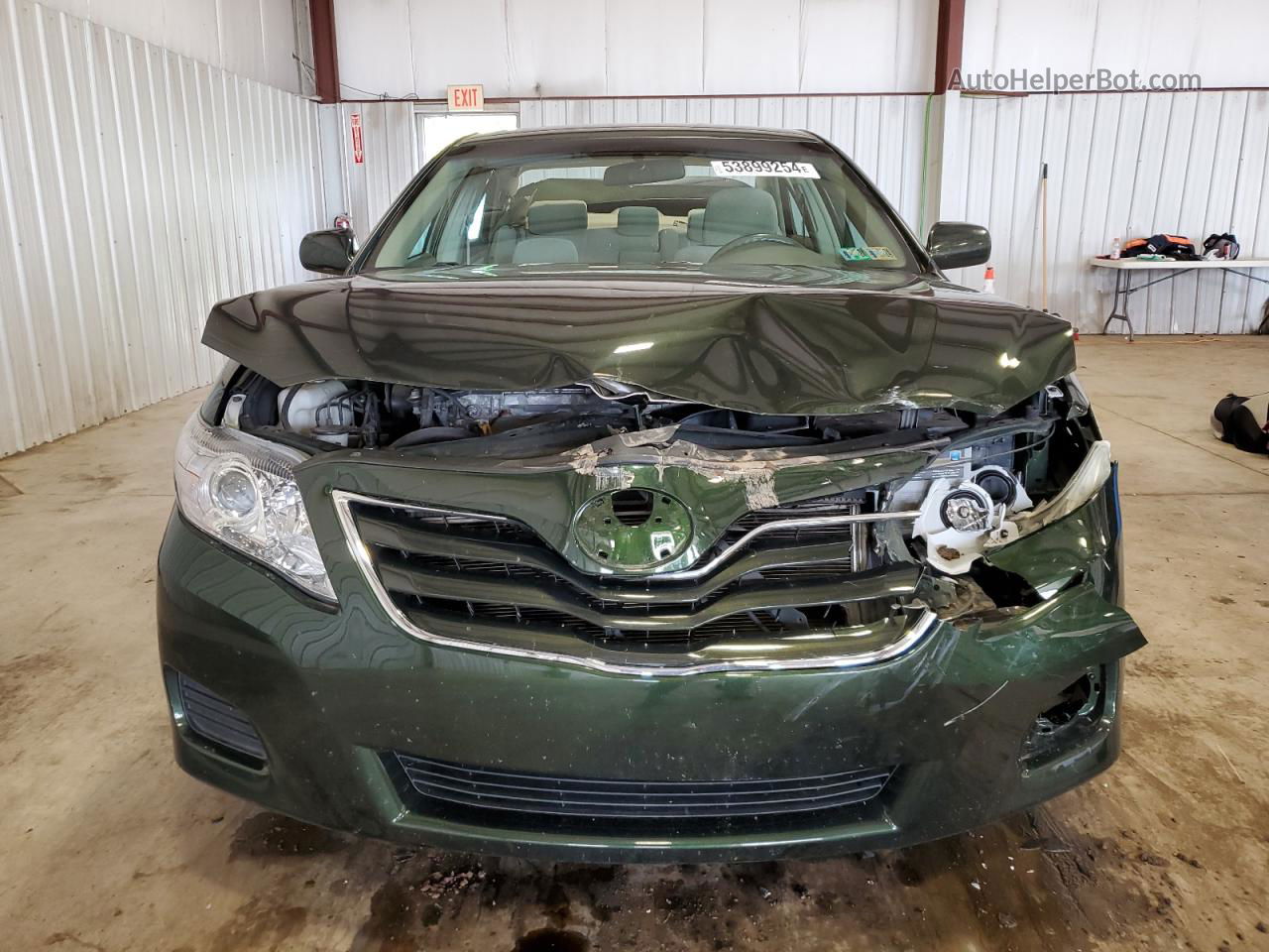 2011 Toyota Camry Base Green vin: 4T1BF3EK1BU627770