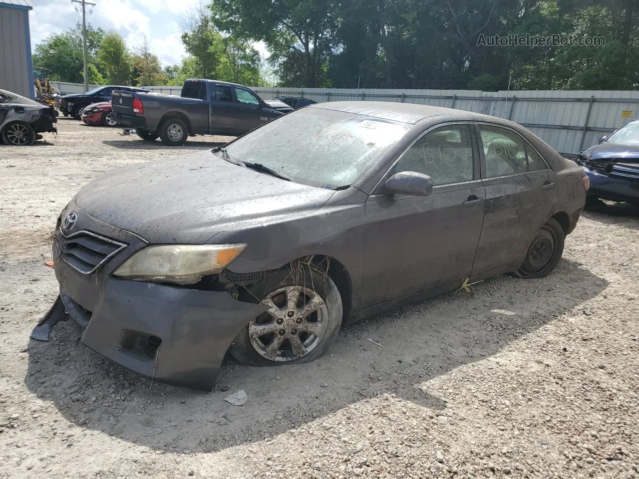 2011 Toyota Camry Base Gray vin: 4T1BF3EK1BU632998