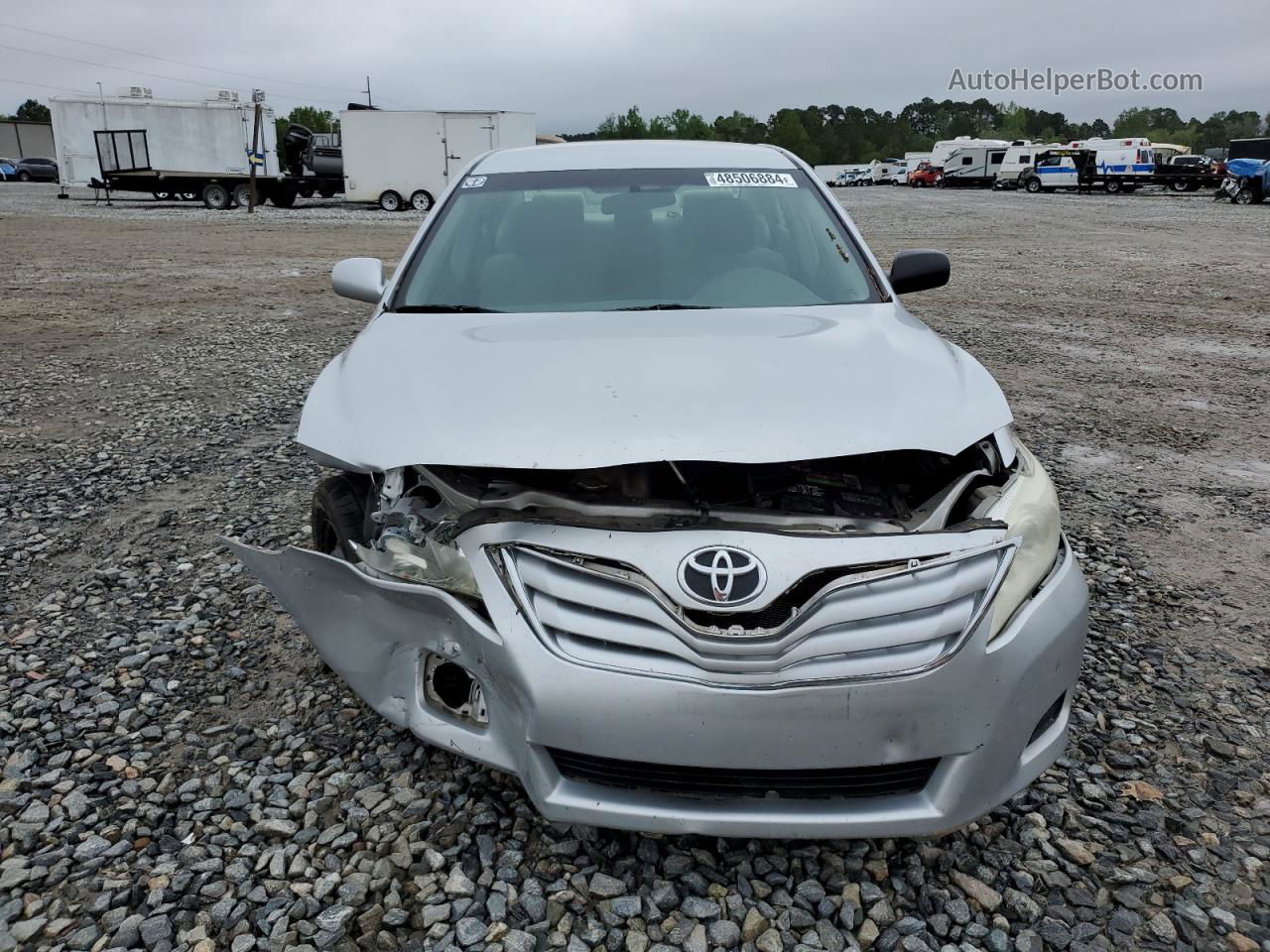 2011 Toyota Camry Base Silver vin: 4T1BF3EK1BU650711