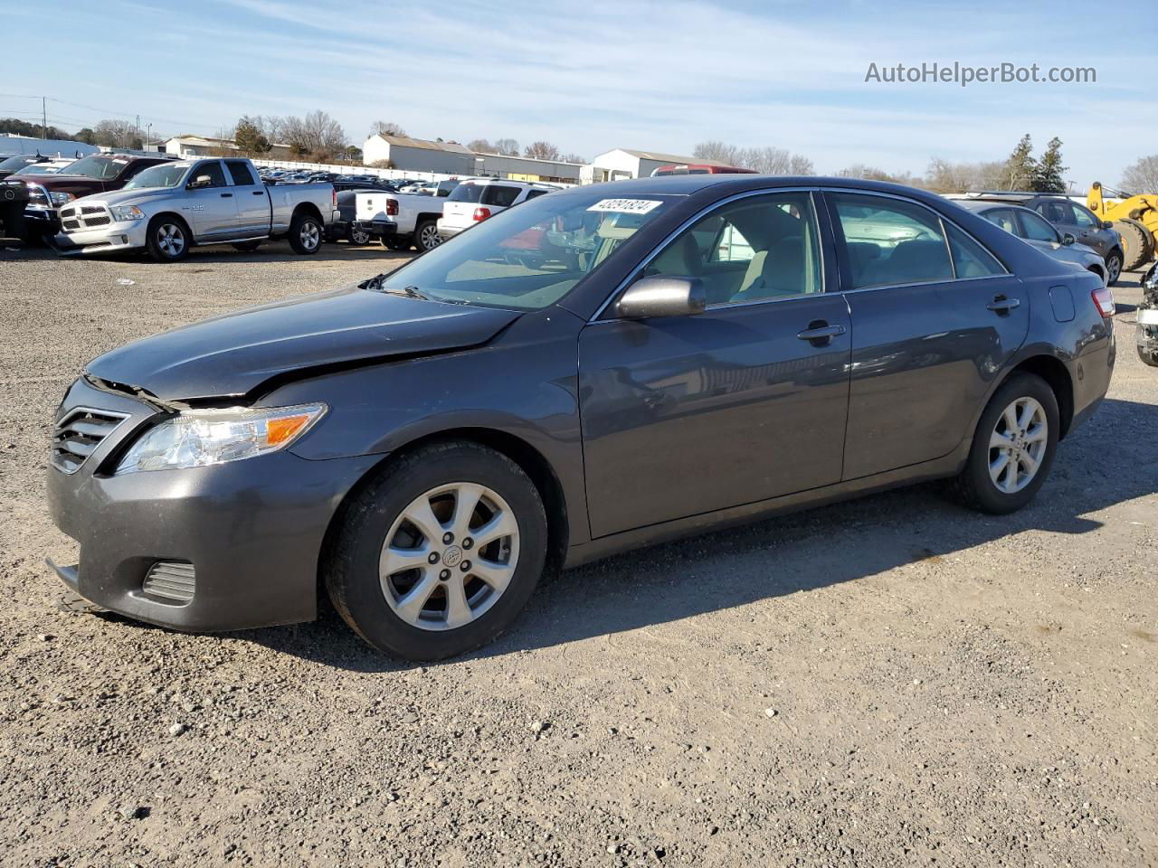 2011 Toyota Camry Base Gray vin: 4T1BF3EK1BU663104