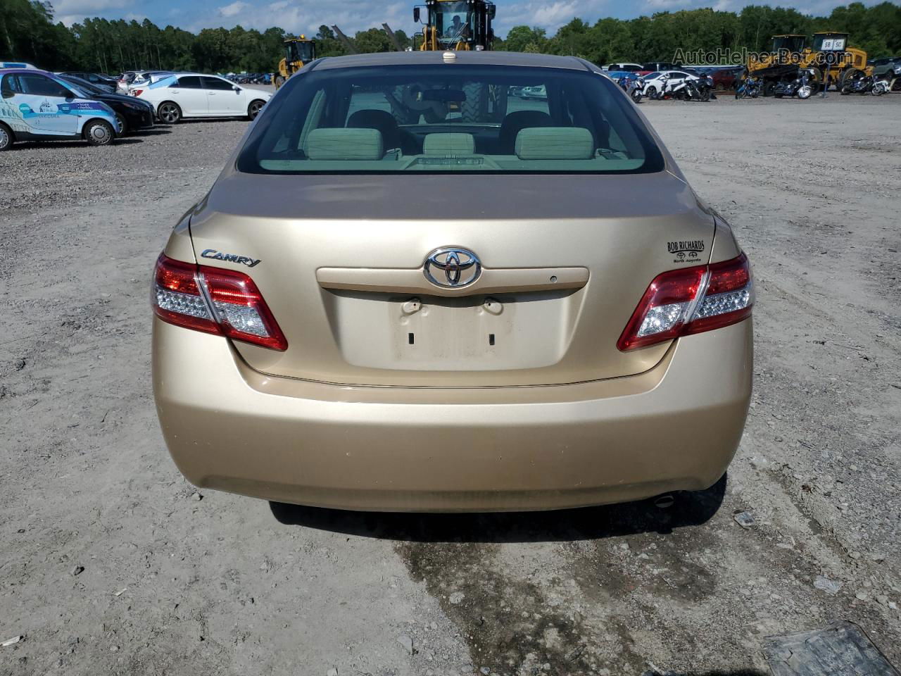 2011 Toyota Camry Base Tan vin: 4T1BF3EK1BU689864