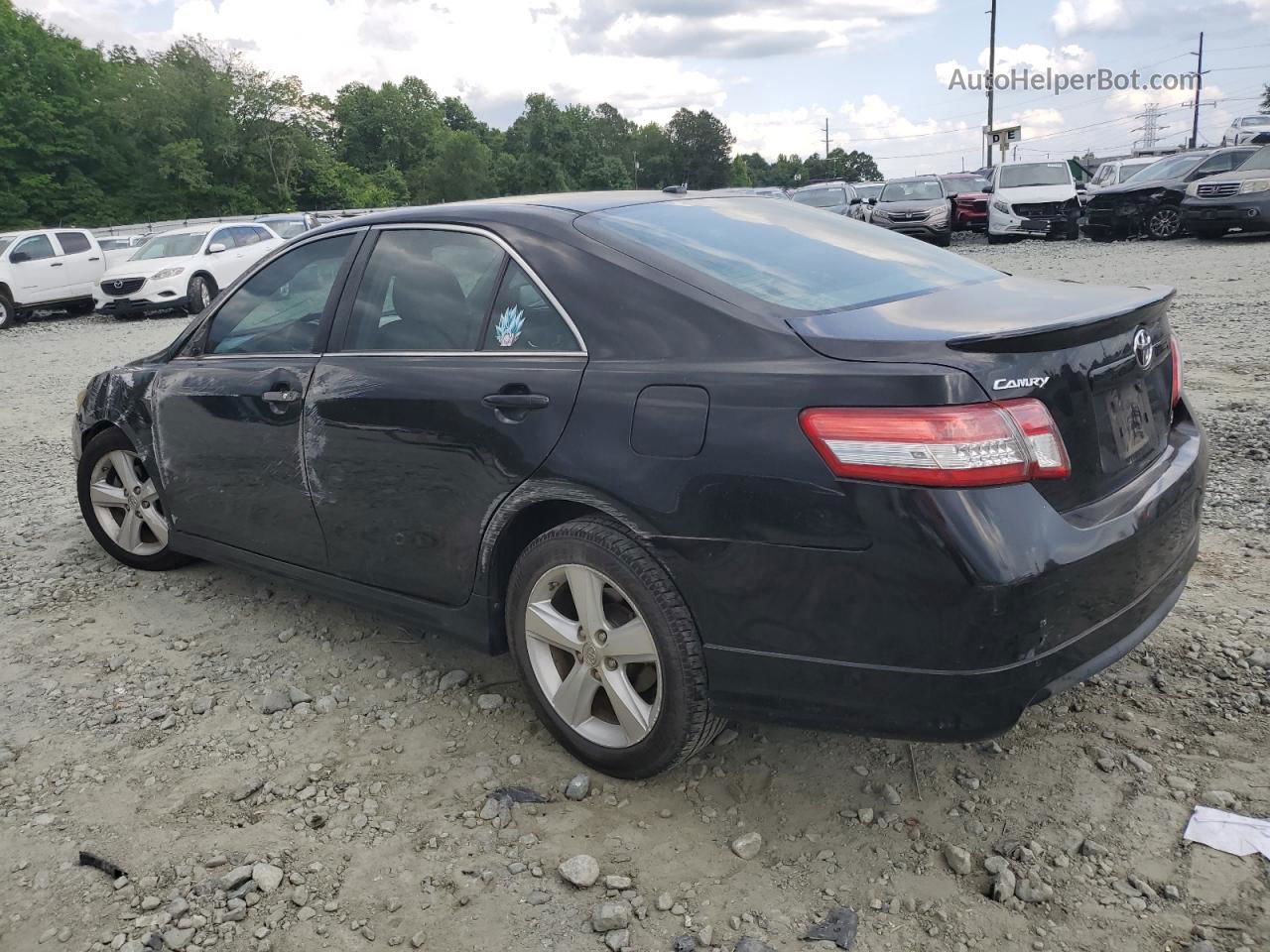 2011 Toyota Camry Base Черный vin: 4T1BF3EK1BU708610