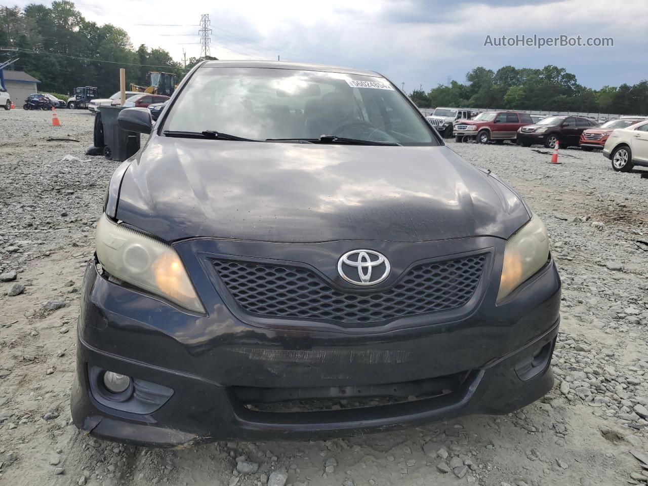 2011 Toyota Camry Base Black vin: 4T1BF3EK1BU708610