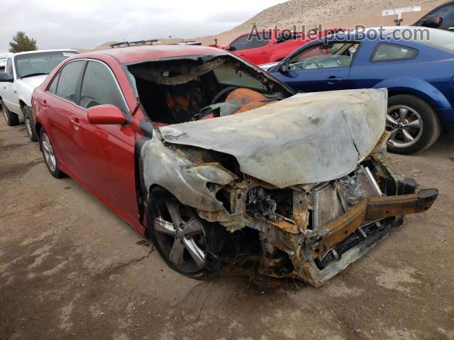 2011 Toyota Camry Base Red vin: 4T1BF3EK1BU713533