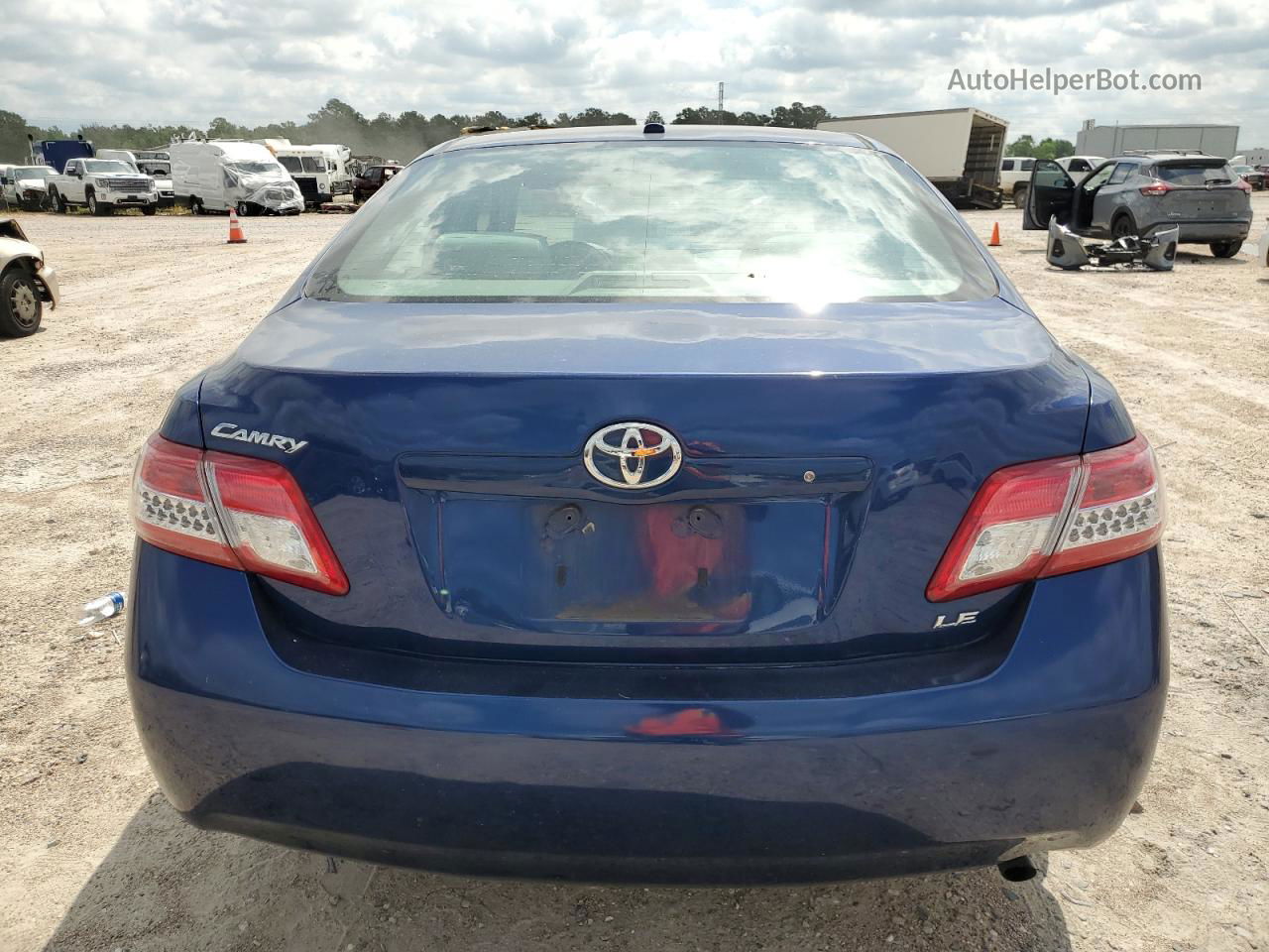 2011 Toyota Camry Base Blue vin: 4T1BF3EK1BU716433