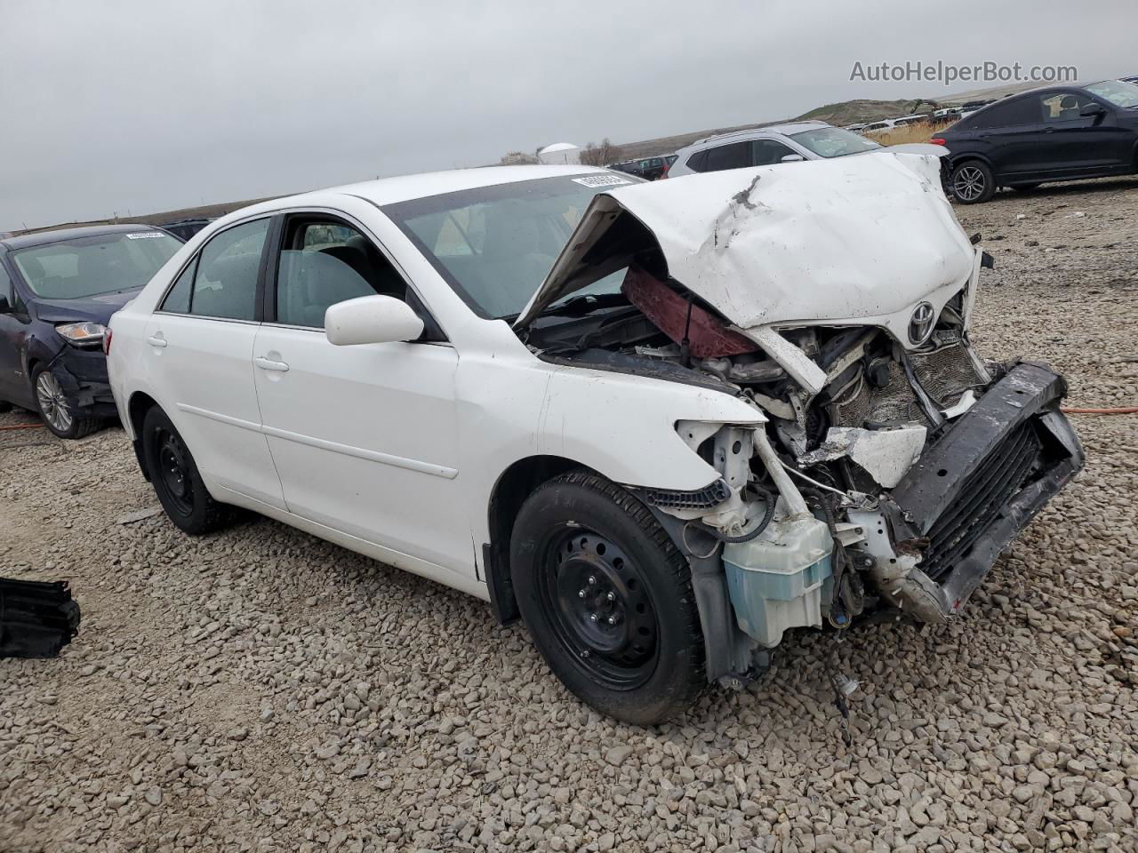 2011 Toyota Camry Base Белый vin: 4T1BF3EK1BU721308