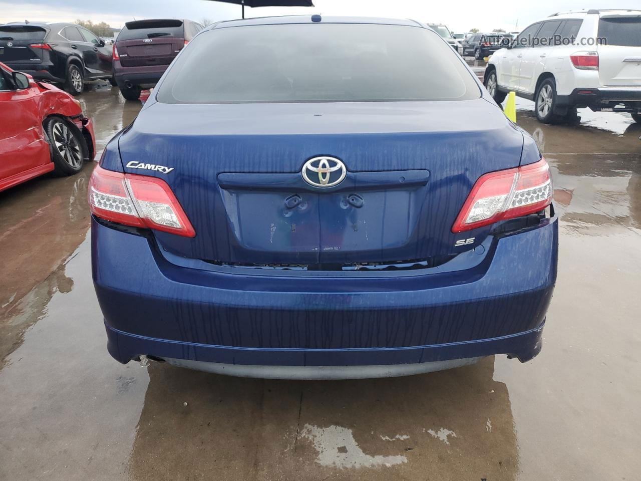 2011 Toyota Camry Base Blue vin: 4T1BF3EK1BU745592