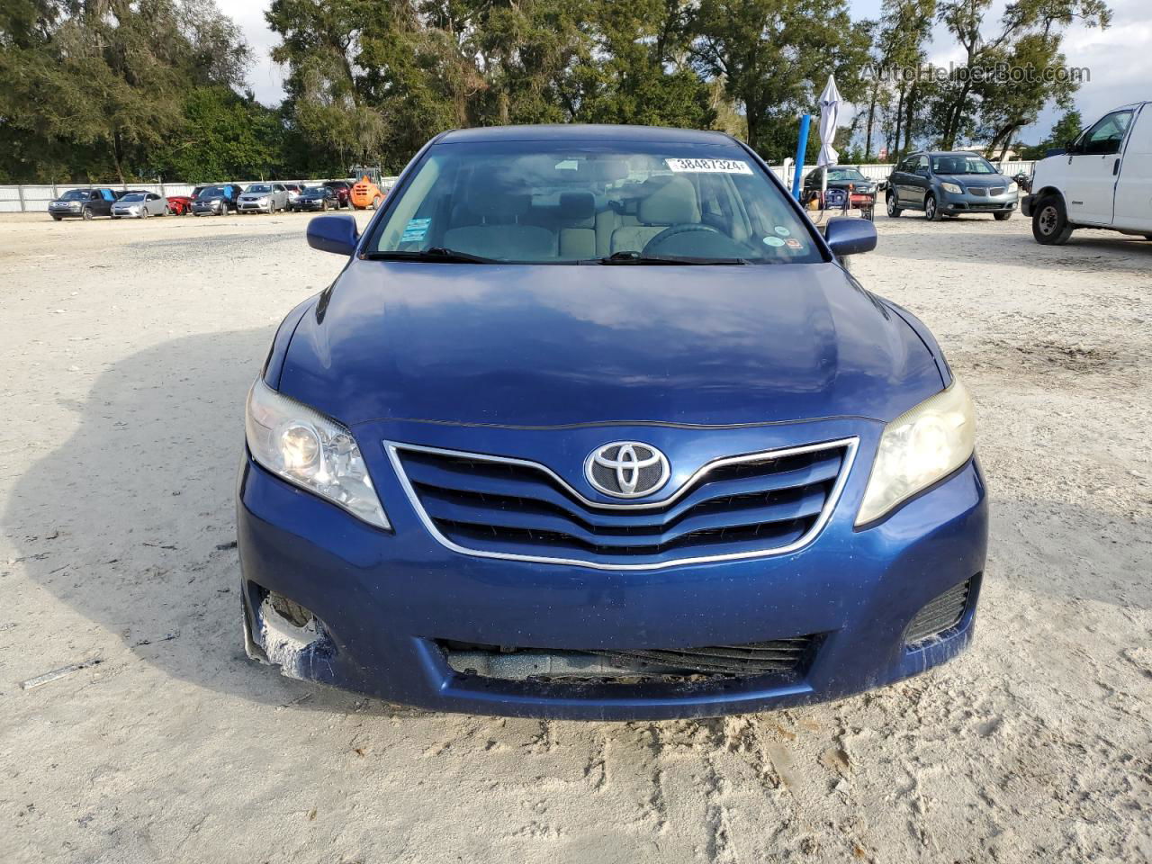 2011 Toyota Camry Base Blue vin: 4T1BF3EK1BU748850