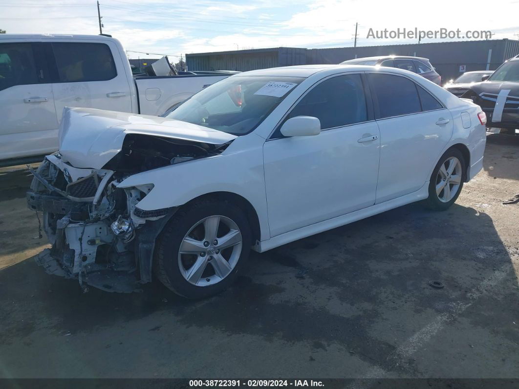 2011 Toyota Camry Se White vin: 4T1BF3EK1BU754194