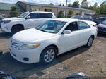 2011 Toyota Camry   White vin: 4T1BF3EK1BU761520