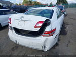 2011 Toyota Camry   White vin: 4T1BF3EK1BU761520