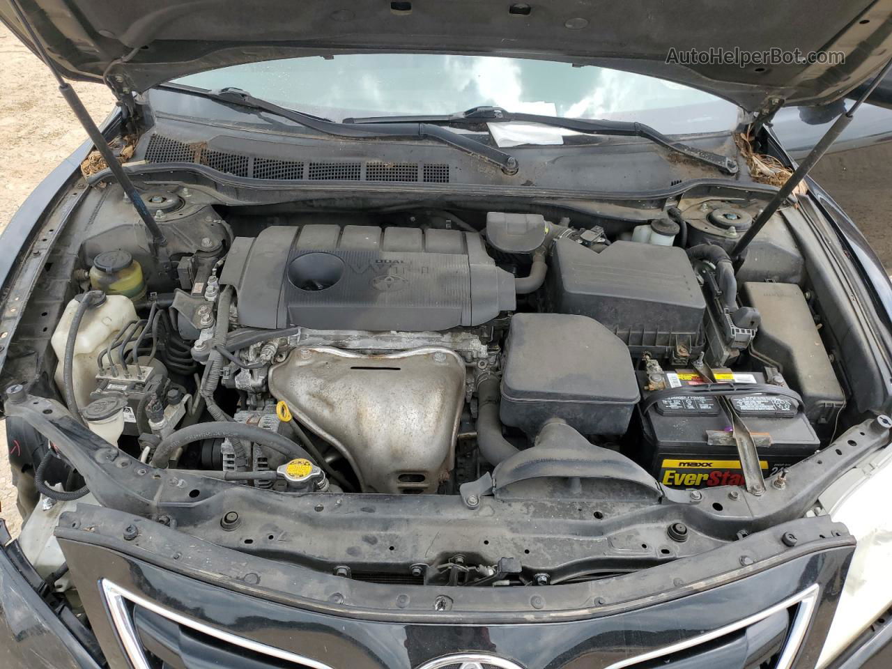 2011 Toyota Camry Base Черный vin: 4T1BF3EK2BU118206