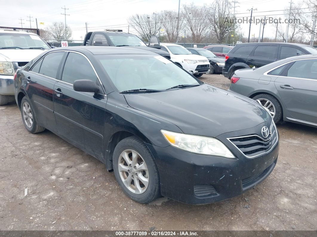 2011 Toyota Camry Le Черный vin: 4T1BF3EK2BU138133