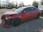 2011 Toyota Camry Base Красный vin: 4T1BF3EK2BU140187