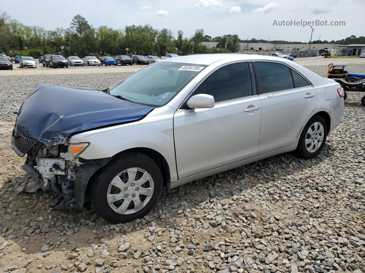 2011 Toyota Camry Base Silver vin: 4T1BF3EK2BU145020