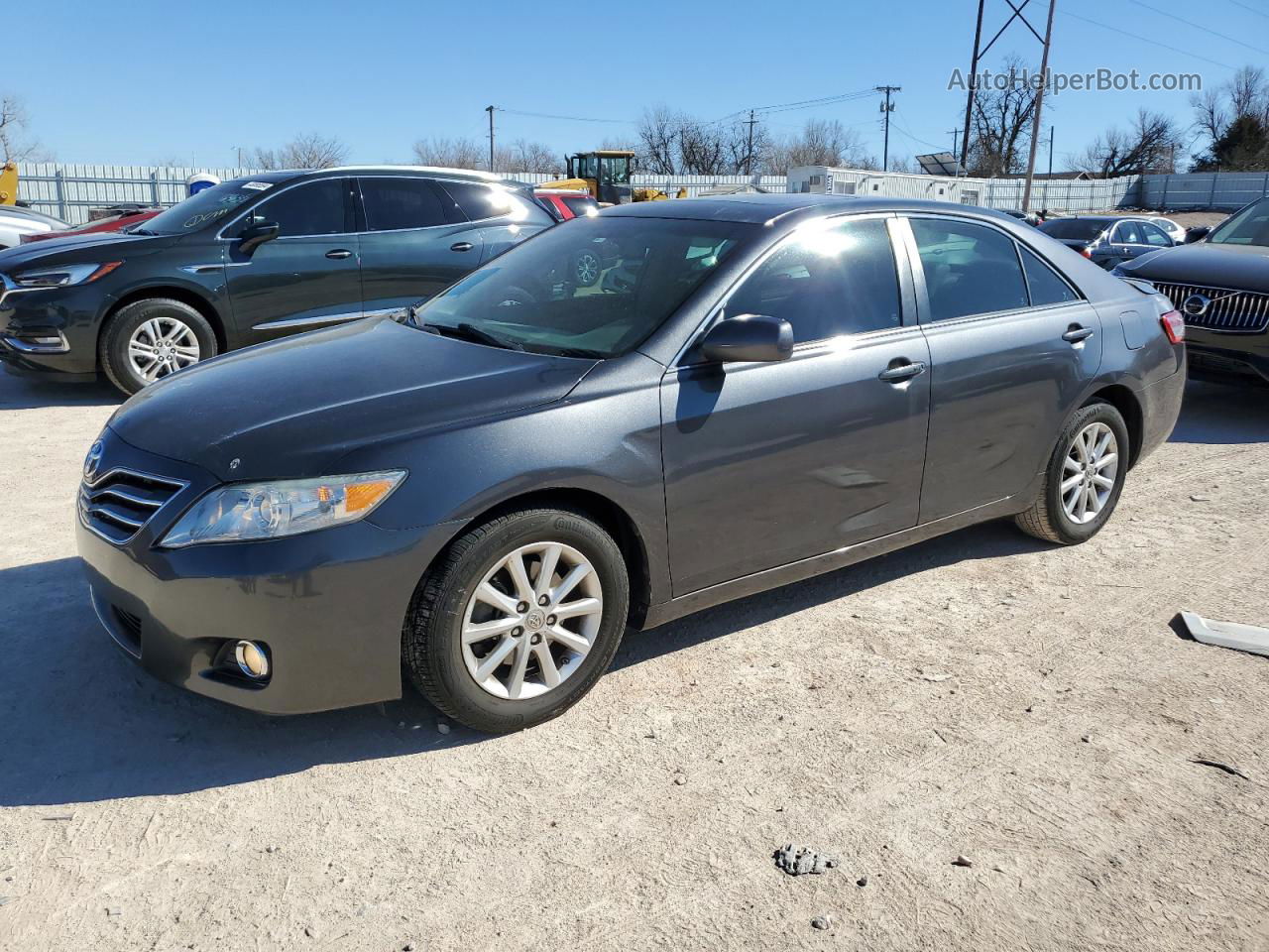 2011 Toyota Camry Base Charcoal vin: 4T1BF3EK2BU149214