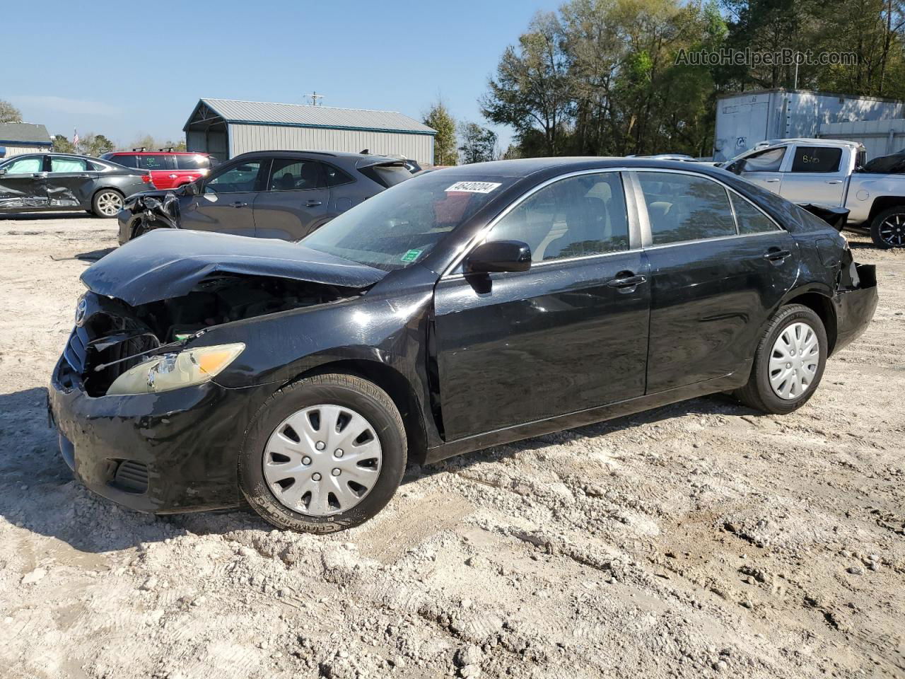 2011 Toyota Camry Base Black vin: 4T1BF3EK2BU168474