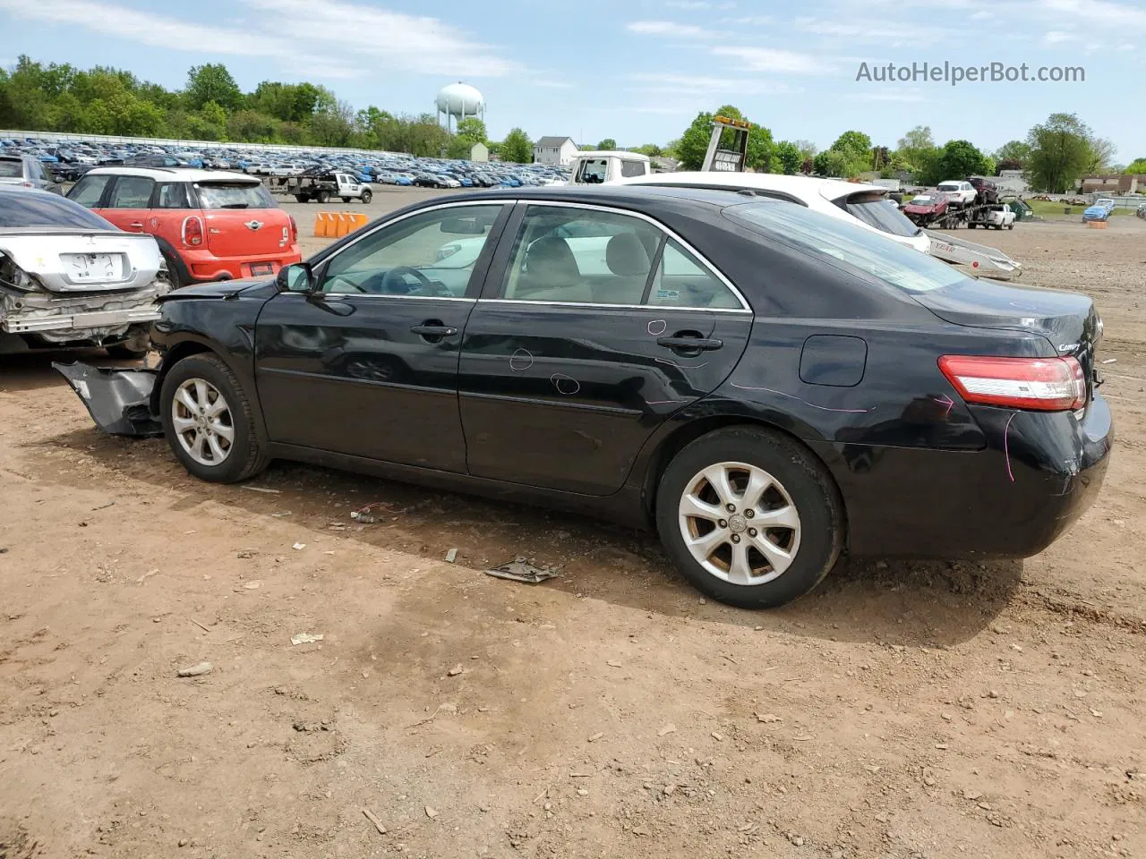 2011 Toyota Camry Base Black vin: 4T1BF3EK2BU186053