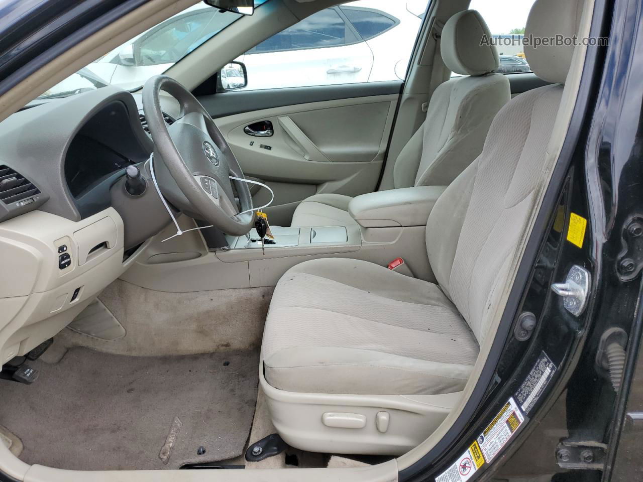 2011 Toyota Camry Base Черный vin: 4T1BF3EK2BU186053