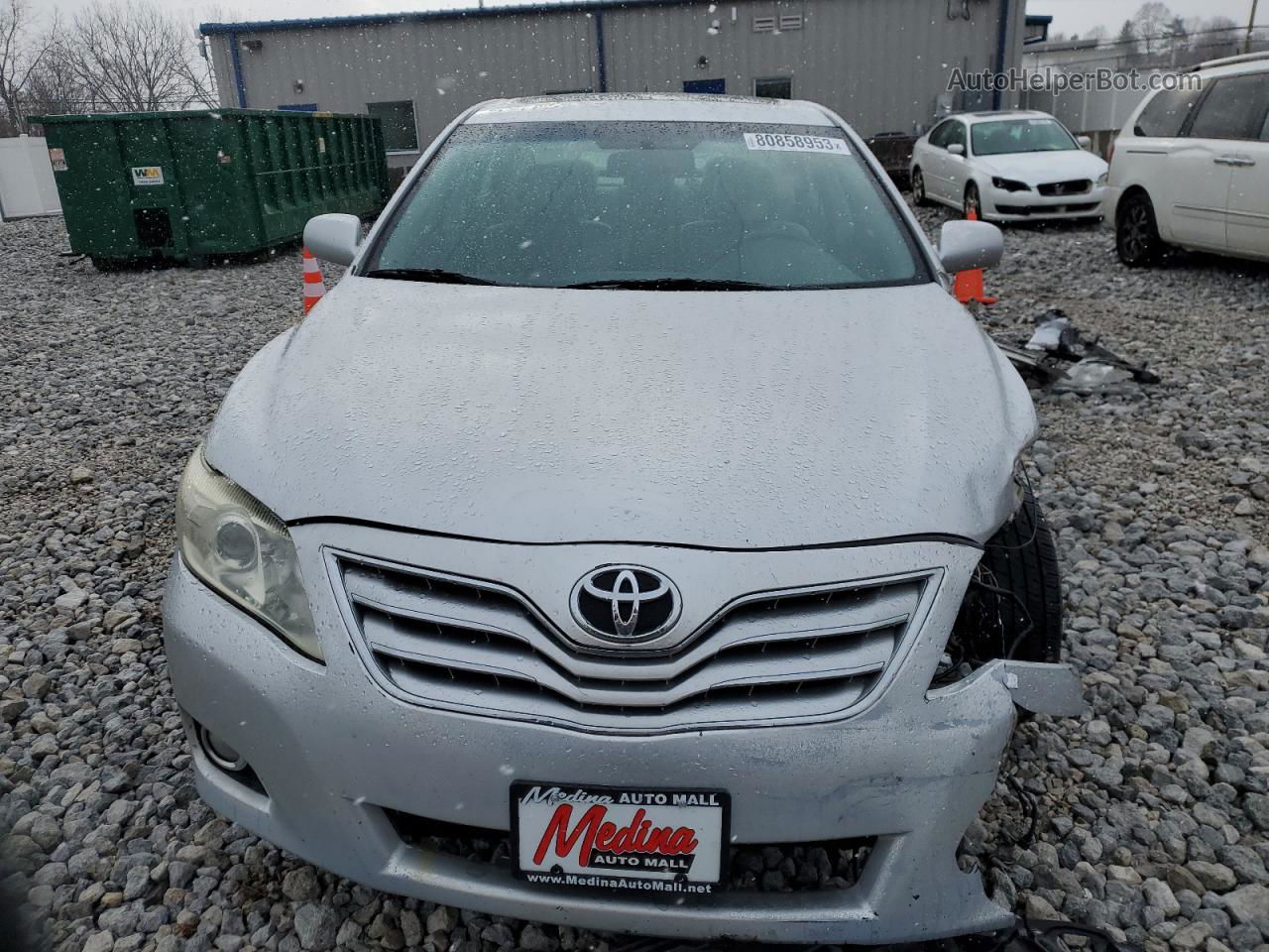 2011 Toyota Camry Base Silver vin: 4T1BF3EK2BU195318