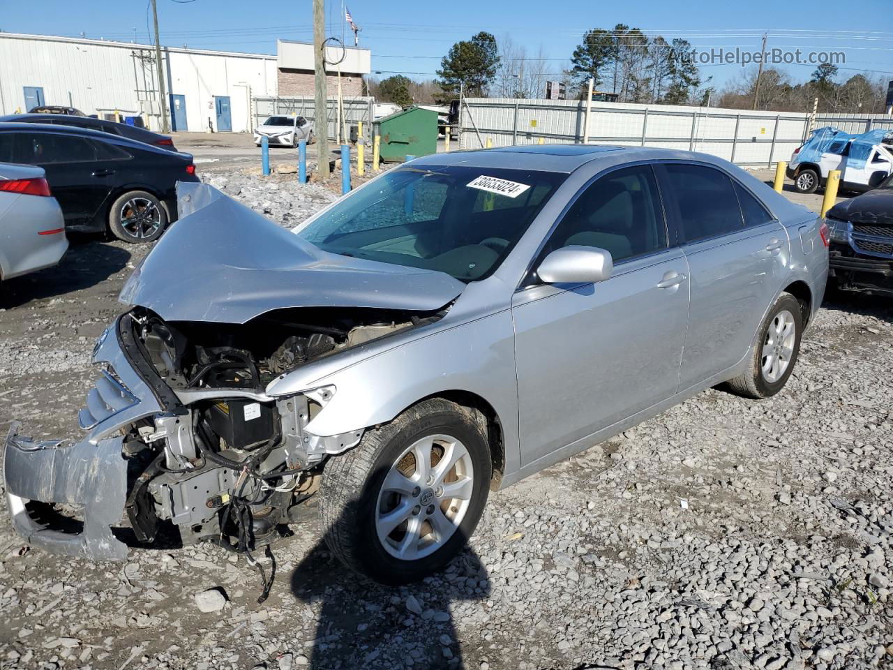 2011 Toyota Camry Base Silver vin: 4T1BF3EK2BU221495