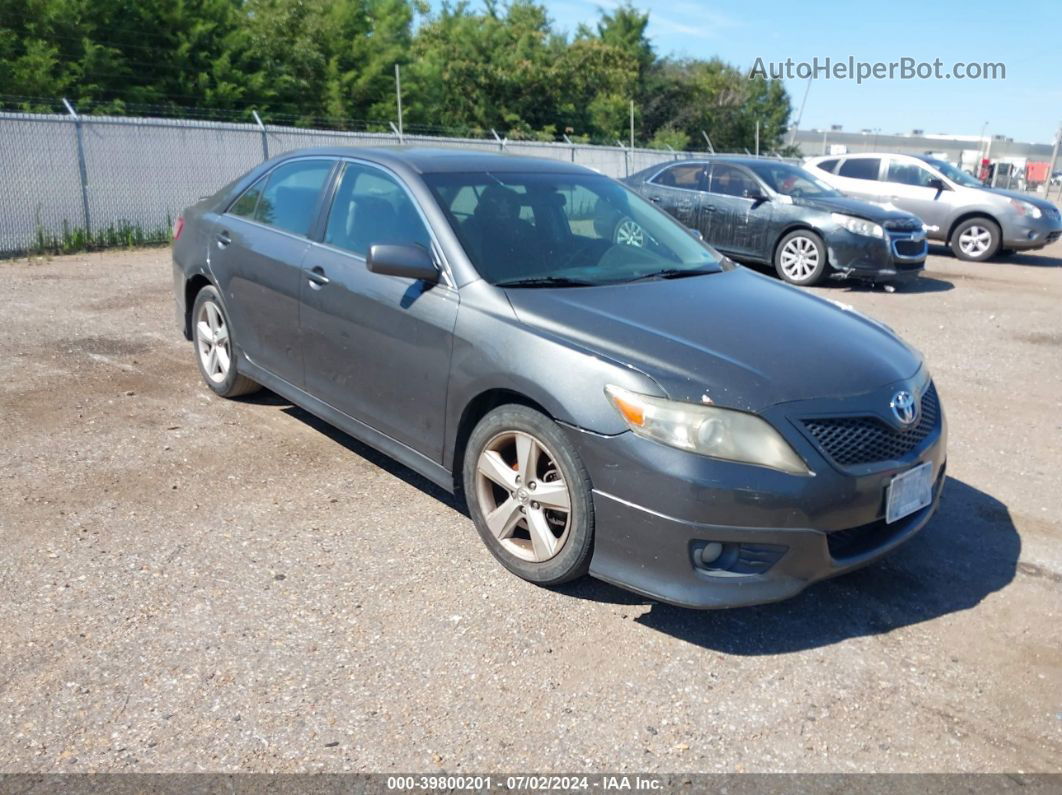 2011 Toyota Camry Se Gray vin: 4T1BF3EK2BU224090