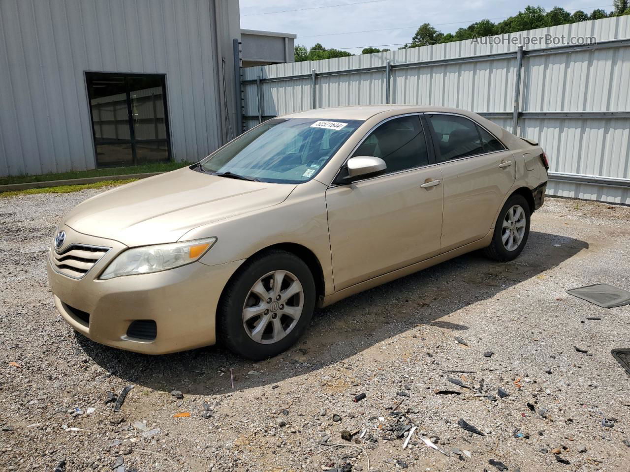 2011 Toyota Camry Base Желто-коричневый vin: 4T1BF3EK2BU226096