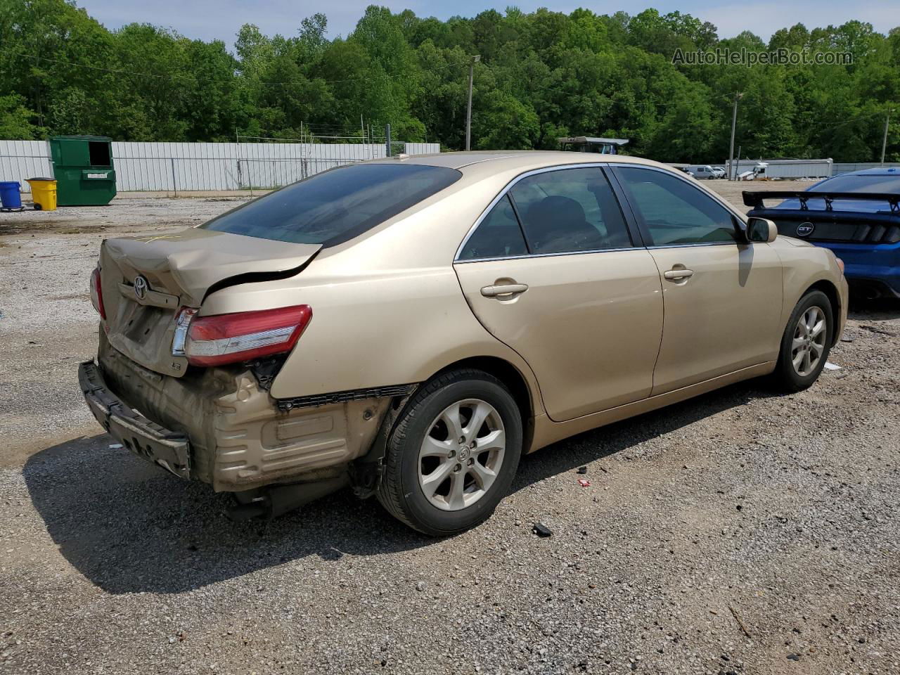 2011 Toyota Camry Base Желто-коричневый vin: 4T1BF3EK2BU226096