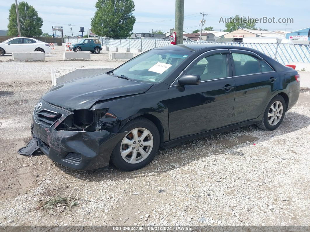 2011 Toyota Camry Le Черный vin: 4T1BF3EK2BU229192