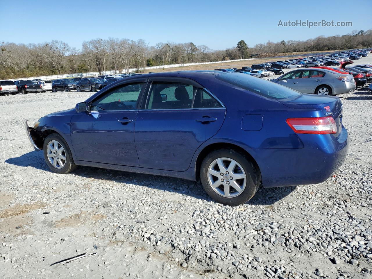 2011 Toyota Camry Base Blue vin: 4T1BF3EK2BU605177