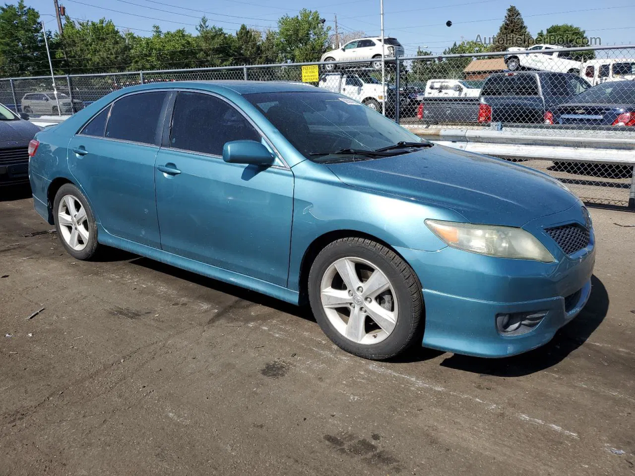 2011 Toyota Camry Base Teal vin: 4T1BF3EK2BU624053