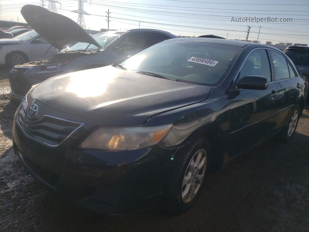 2011 Toyota Camry Base Green vin: 4T1BF3EK2BU626031