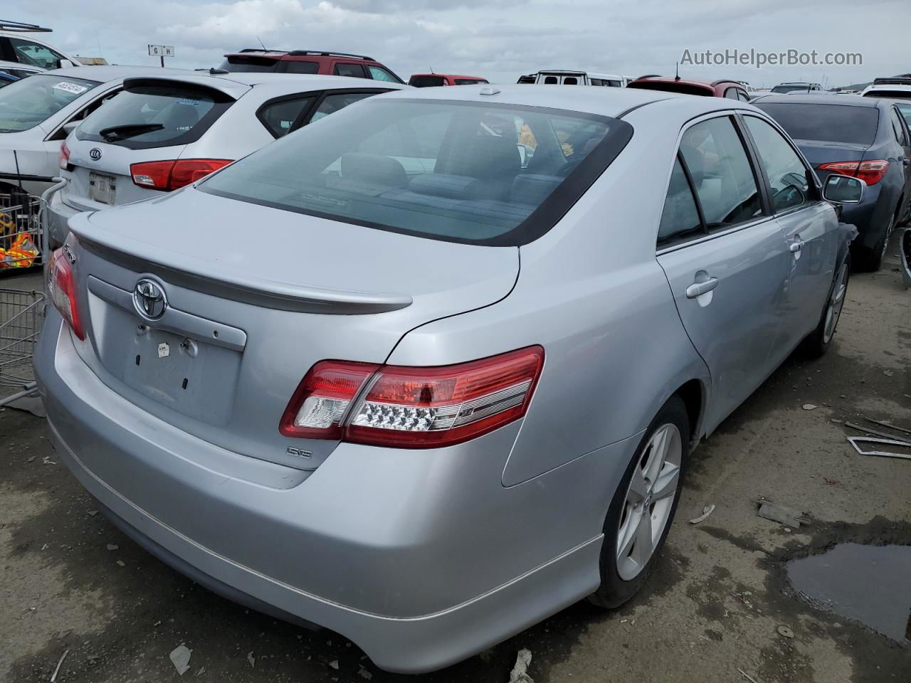 2011 Toyota Camry Base Серебряный vin: 4T1BF3EK2BU647381