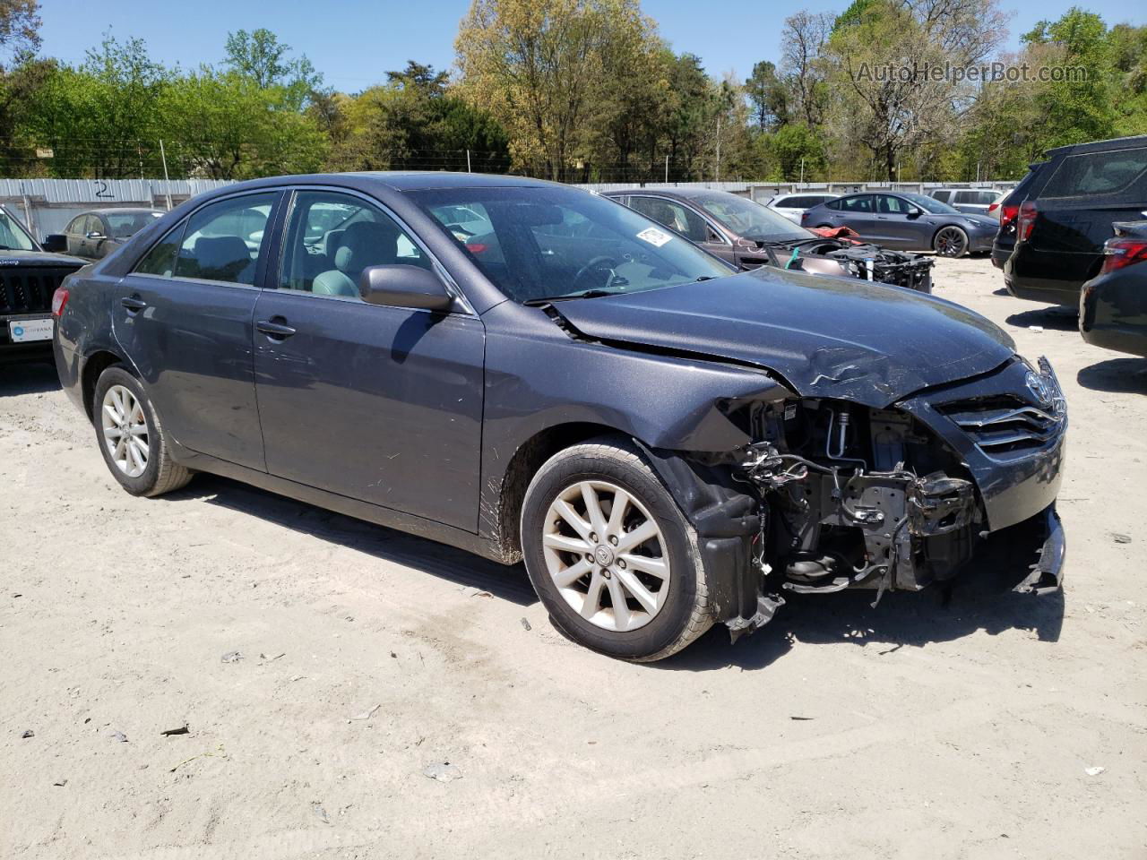 2011 Toyota Camry Base Gray vin: 4T1BF3EK2BU654220