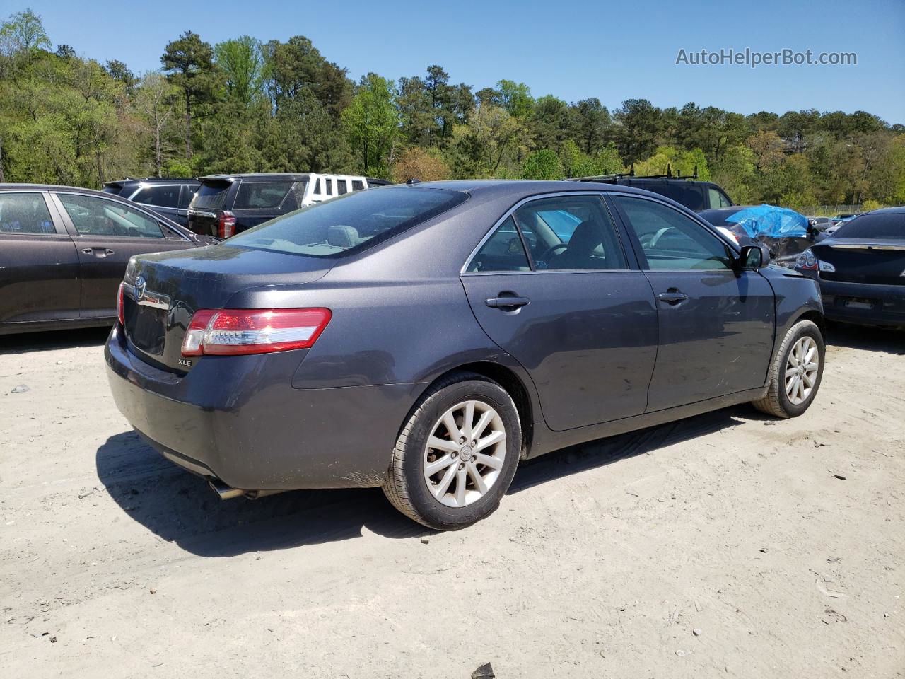 2011 Toyota Camry Base Gray vin: 4T1BF3EK2BU654220