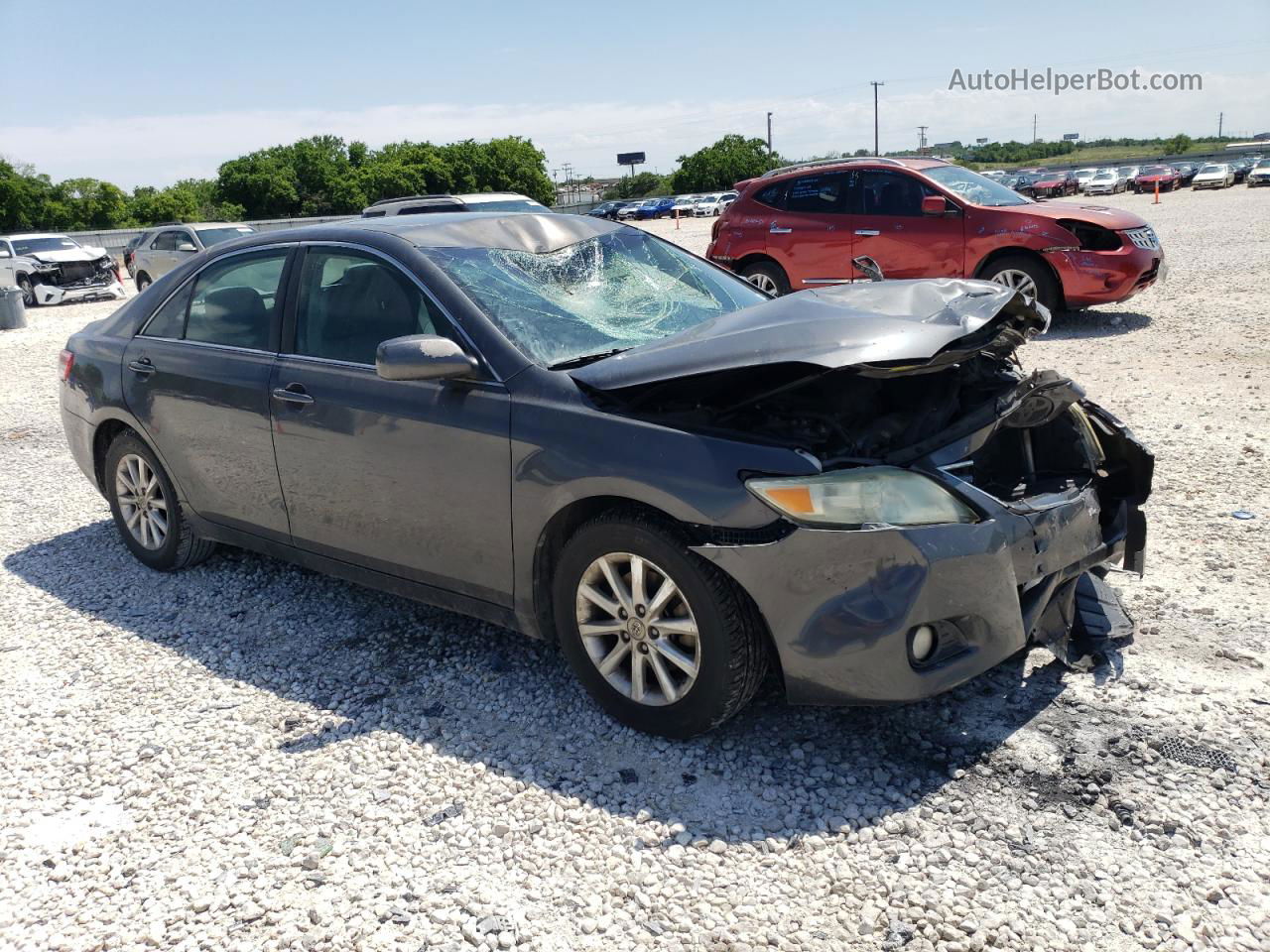 2011 Toyota Camry Base Gray vin: 4T1BF3EK2BU658963