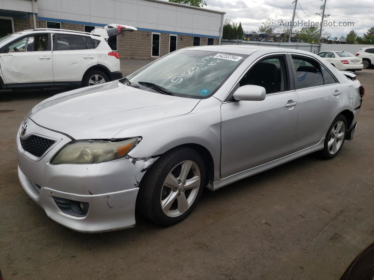 2011 Toyota Camry Base Silver vin: 4T1BF3EK2BU664312