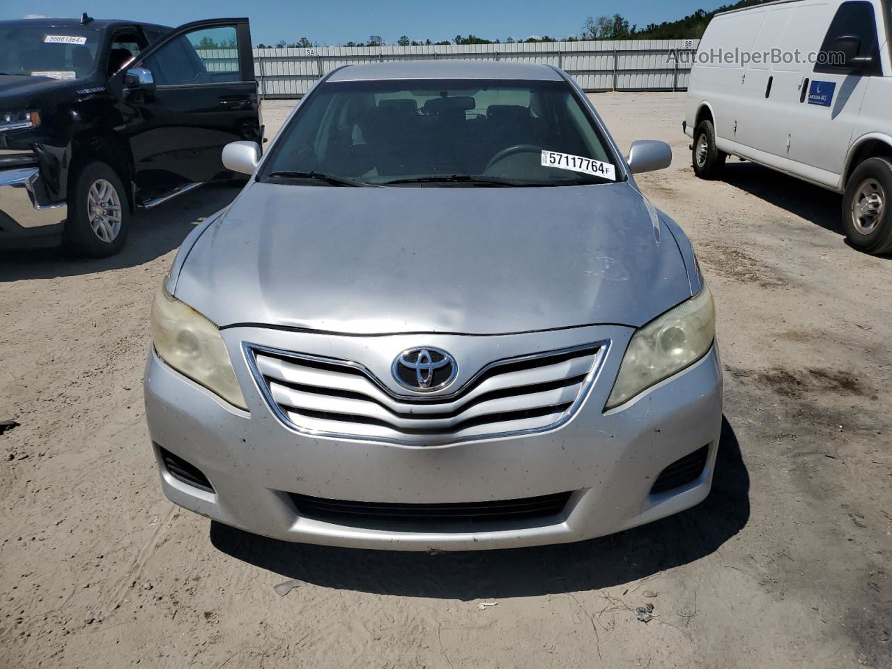 2011 Toyota Camry Base Silver vin: 4T1BF3EK2BU666657