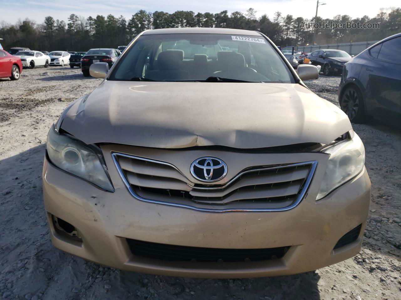 2011 Toyota Camry Base Золотой vin: 4T1BF3EK2BU667310