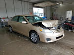 2011 Toyota Camry Base Beige vin: 4T1BF3EK2BU681787