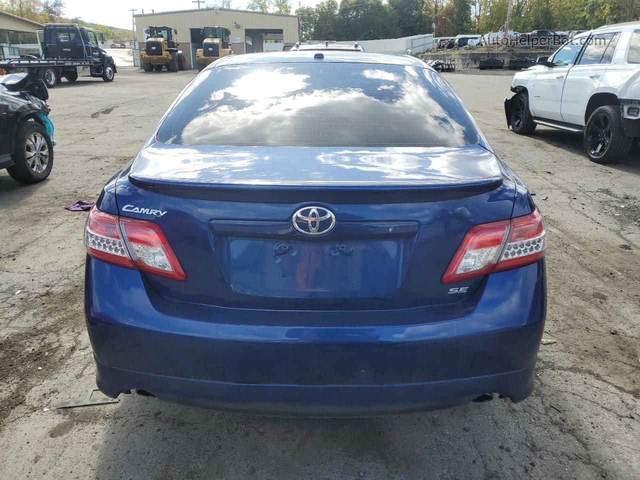 2011 Toyota Camry Base Blue vin: 4T1BF3EK2BU709538