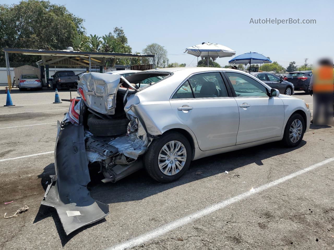 2011 Toyota Camry Base Silver vin: 4T1BF3EK2BU710768