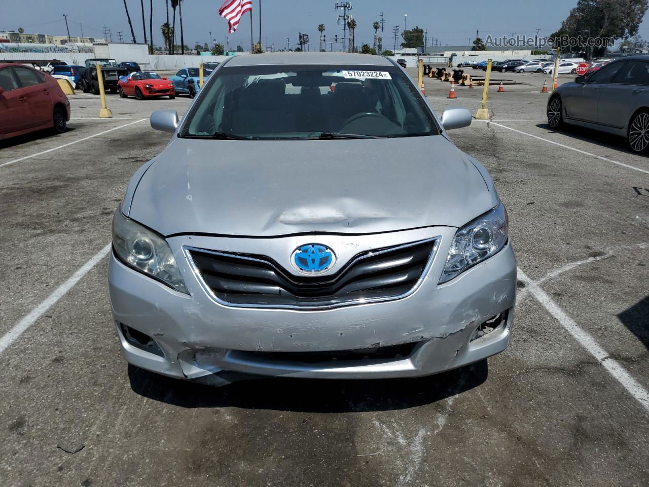 2011 Toyota Camry Base Silver vin: 4T1BF3EK2BU710768