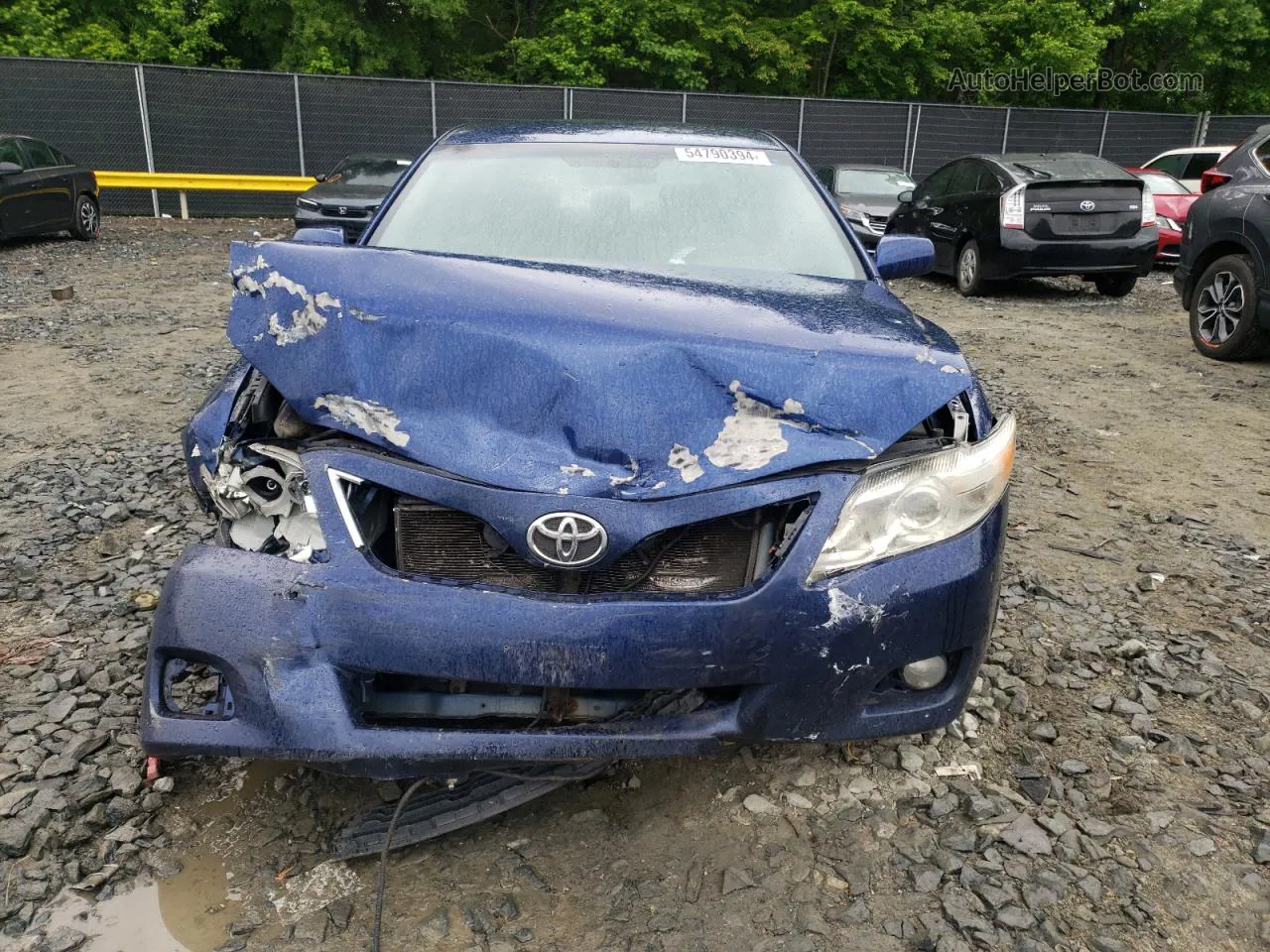 2011 Toyota Camry Base Blue vin: 4T1BF3EK2BU715887