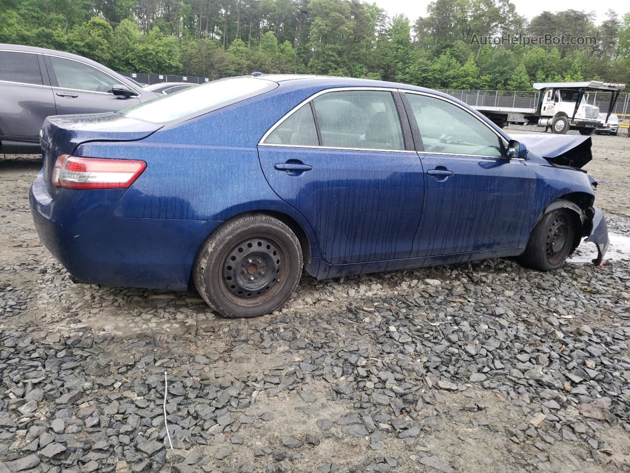 2011 Toyota Camry Base Blue vin: 4T1BF3EK2BU715887